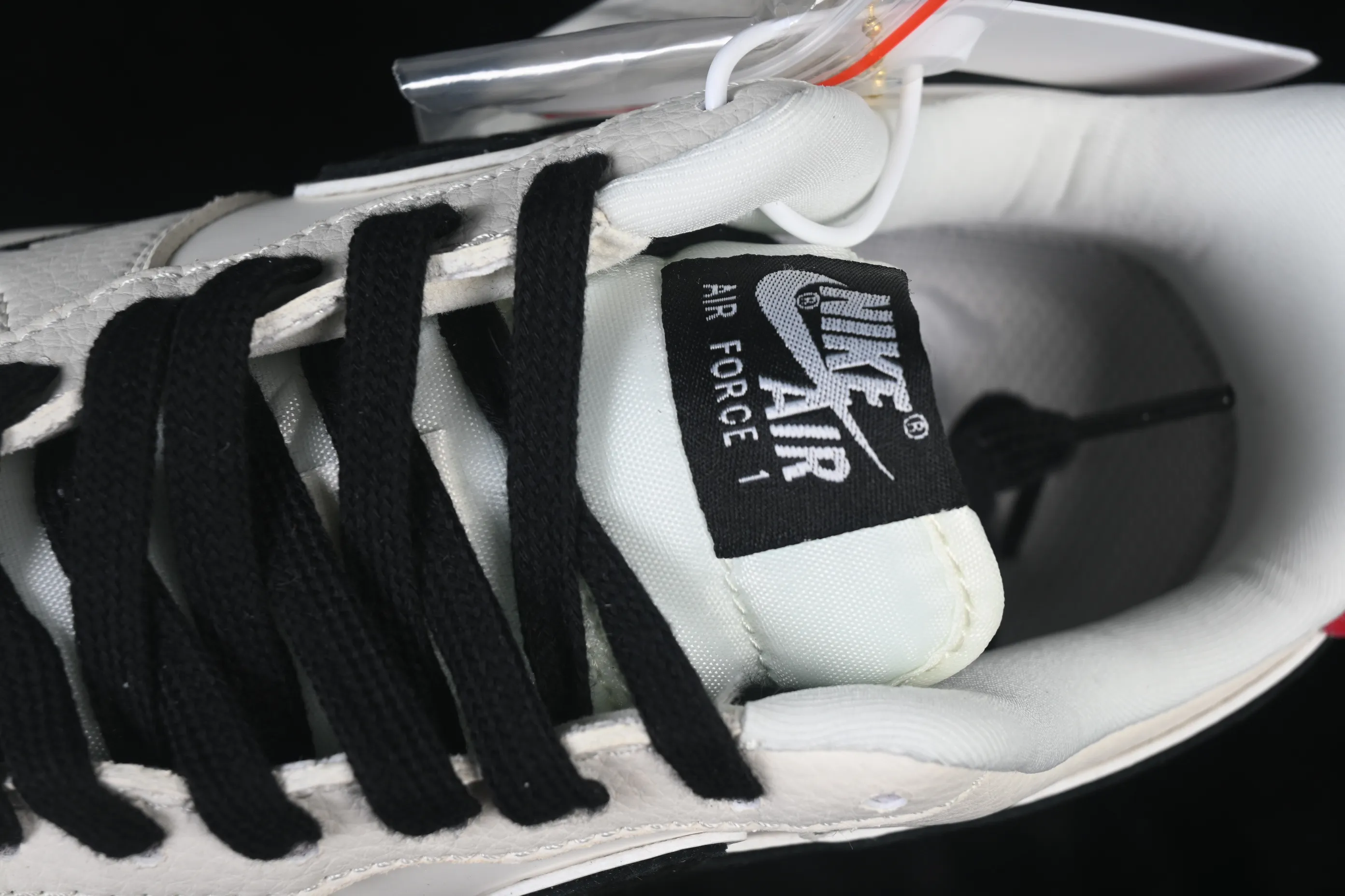 All categories Nk Air Force 1 Air Force series Nk Air Force 1 Low Air Force low-top Nike Air Force 1'07 Low Retro beige black red Air Force 1 low-top casual sneakers DD1982-324
